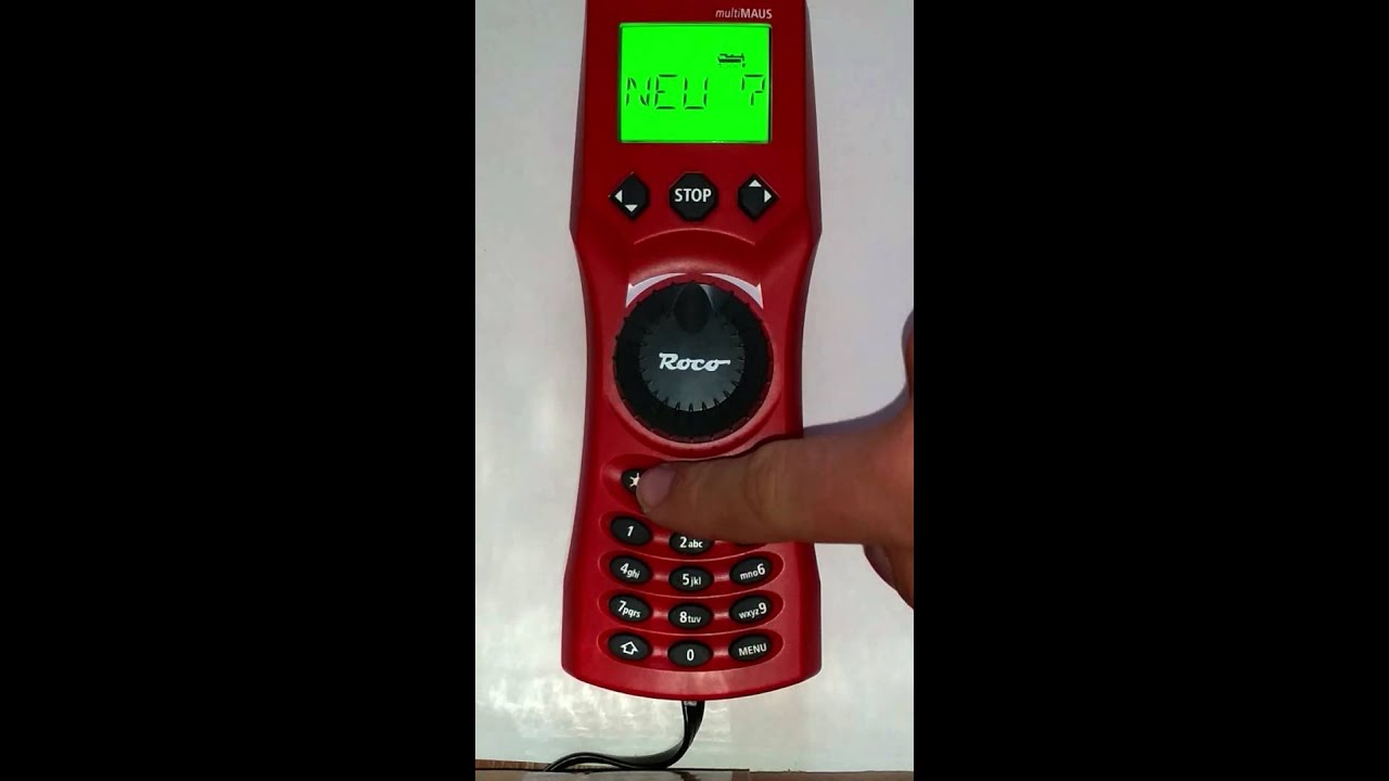 Speichern einer Lok in die multiMaus