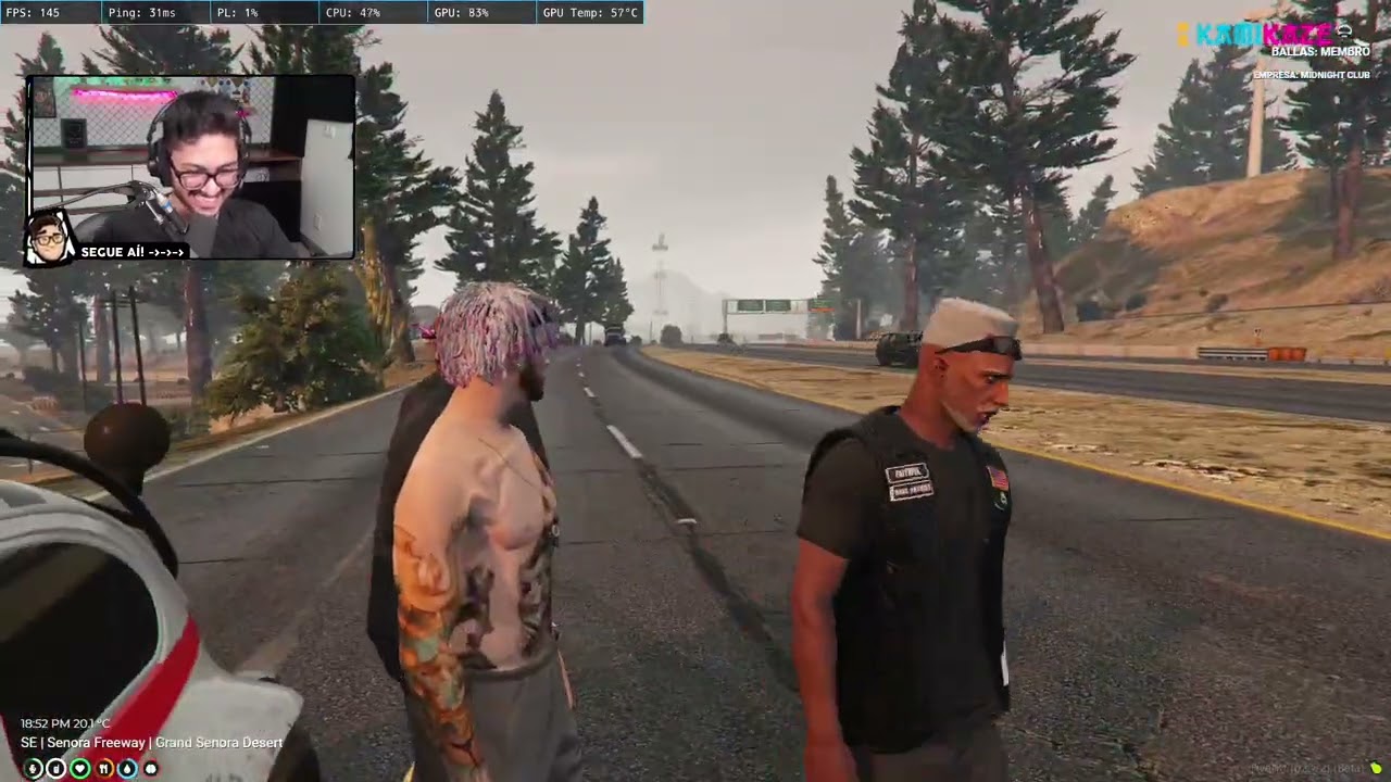 TAVA CAINDO SOZINHO KKKKKKKKK [GTA RP - KAMIKAZE]