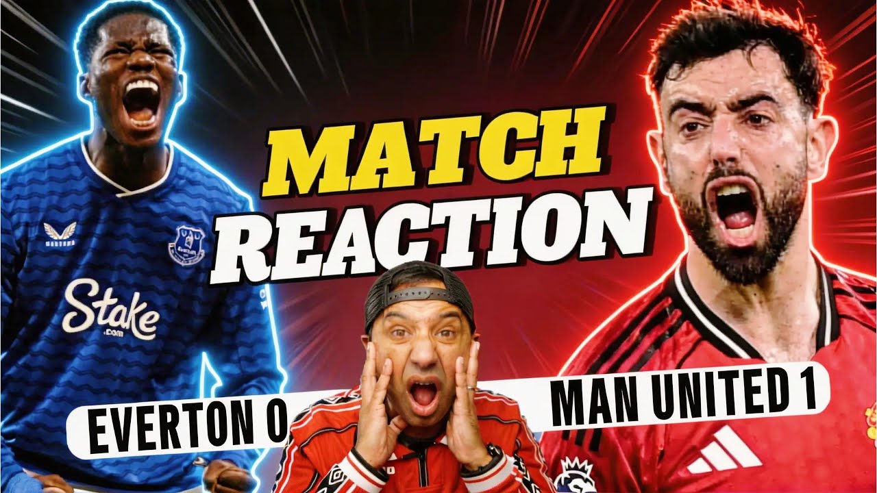 SESKO DELIVERS! Man United SURVIVE Everton Away | Massive 1-0 Win Reaction