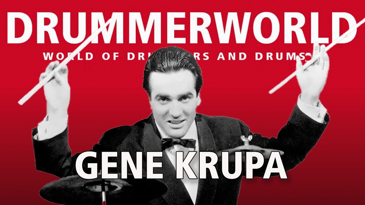 GENE KRUPA: Short Drum Solo 1947 - #genekrupa  #drumsolo  #drummerworld