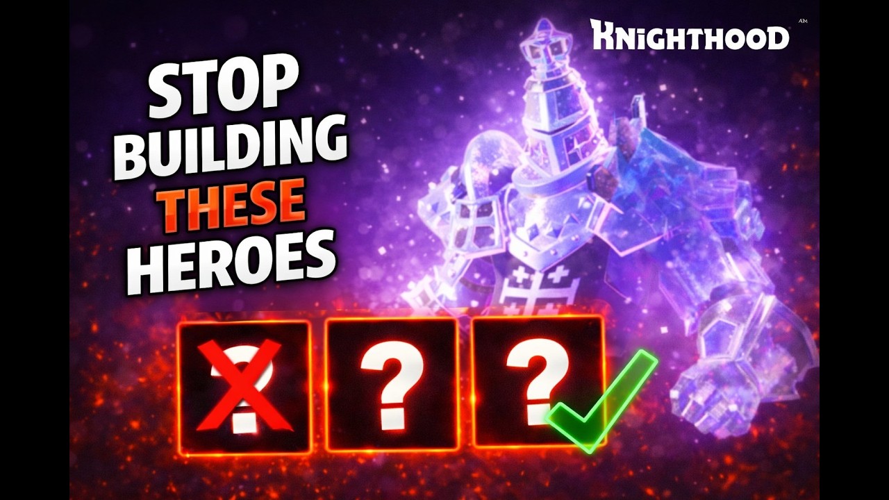 Everyone Builds These Heroes… And Regrets It Later HERO TIERLIST [knighthood mobile game]