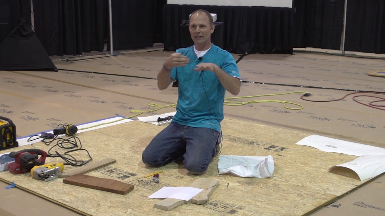 Tom Ourada – Natutal Live Edge Flooring Scribe Technique