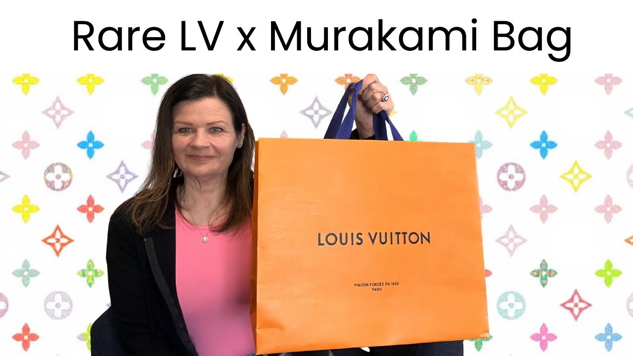 Распаковка сундука LV x Murakami Multicolor Blanc Slim Trunk 🤍🌈 | Возвращение, которого мы ждали