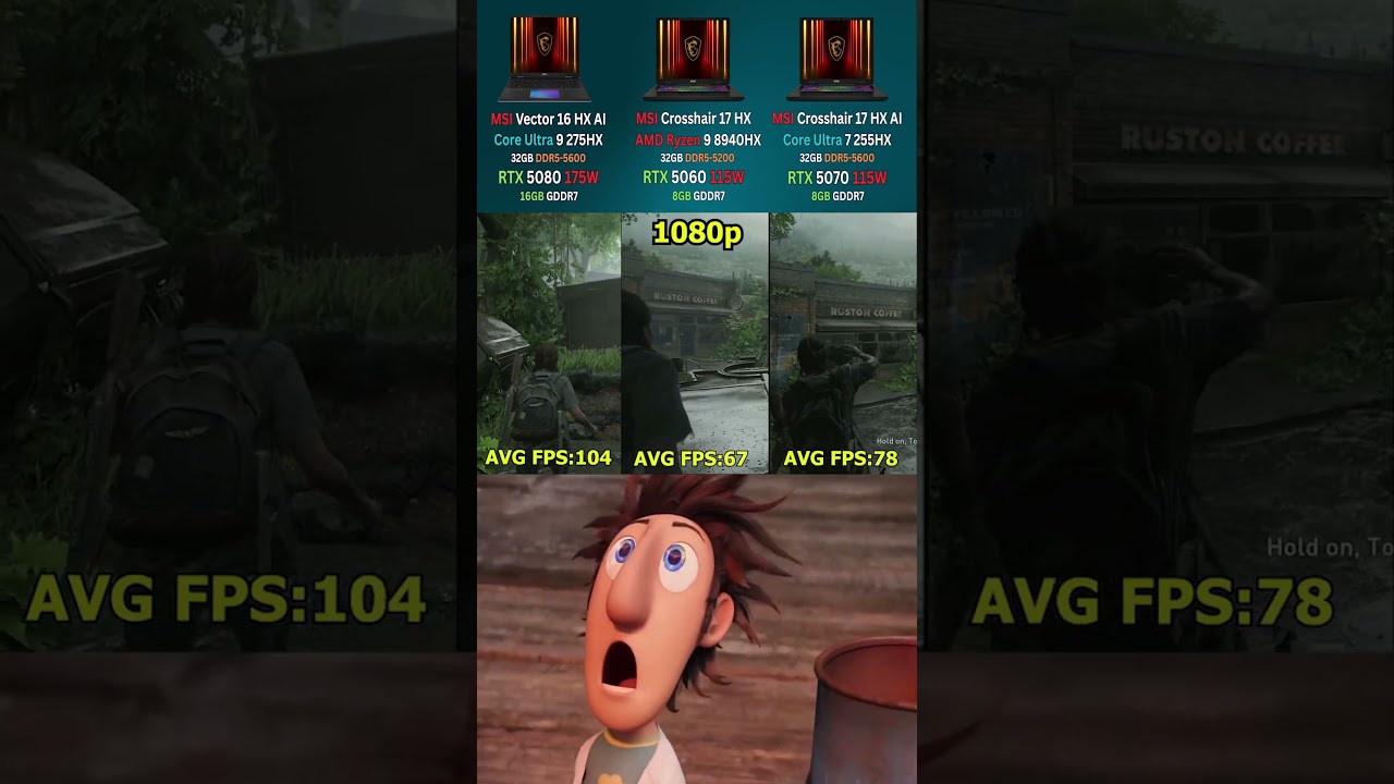RTX 5080 Laptop vs RTX 5070 Laptop vs RTX 5060 Laptop  #pcgaming #gaming