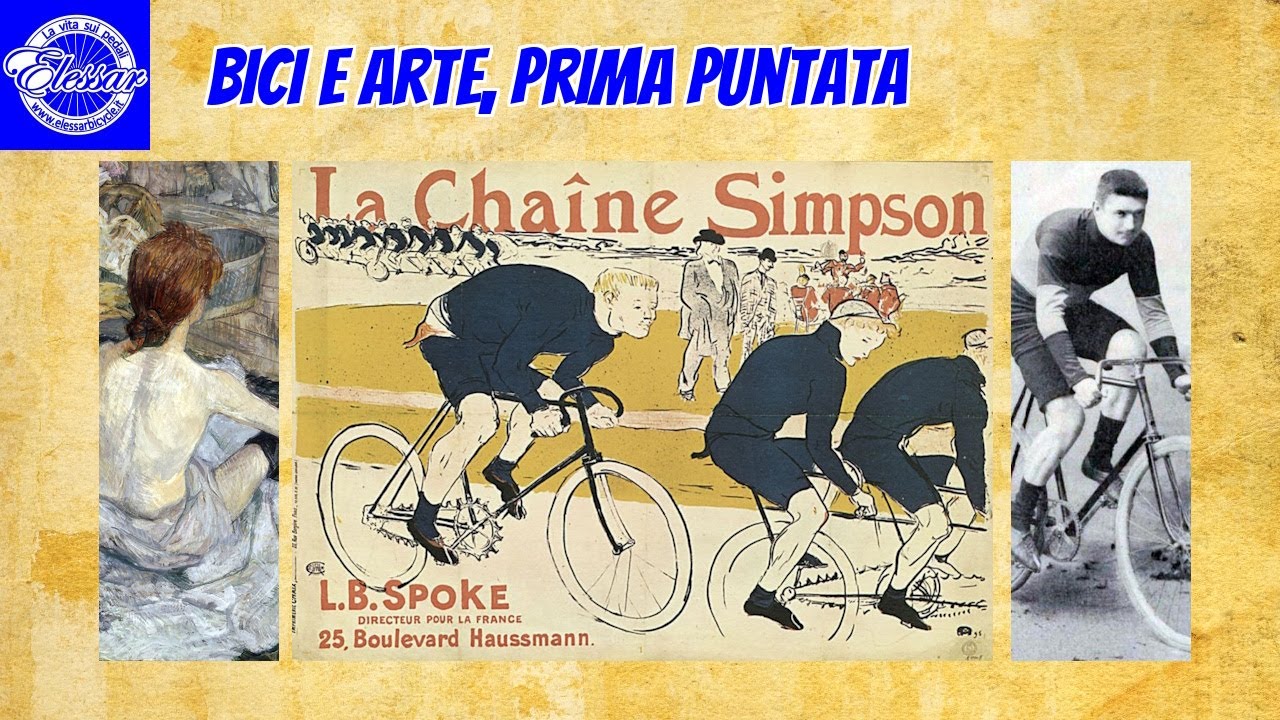 La bicicletta nel mondo dell'arte, prima puntata.