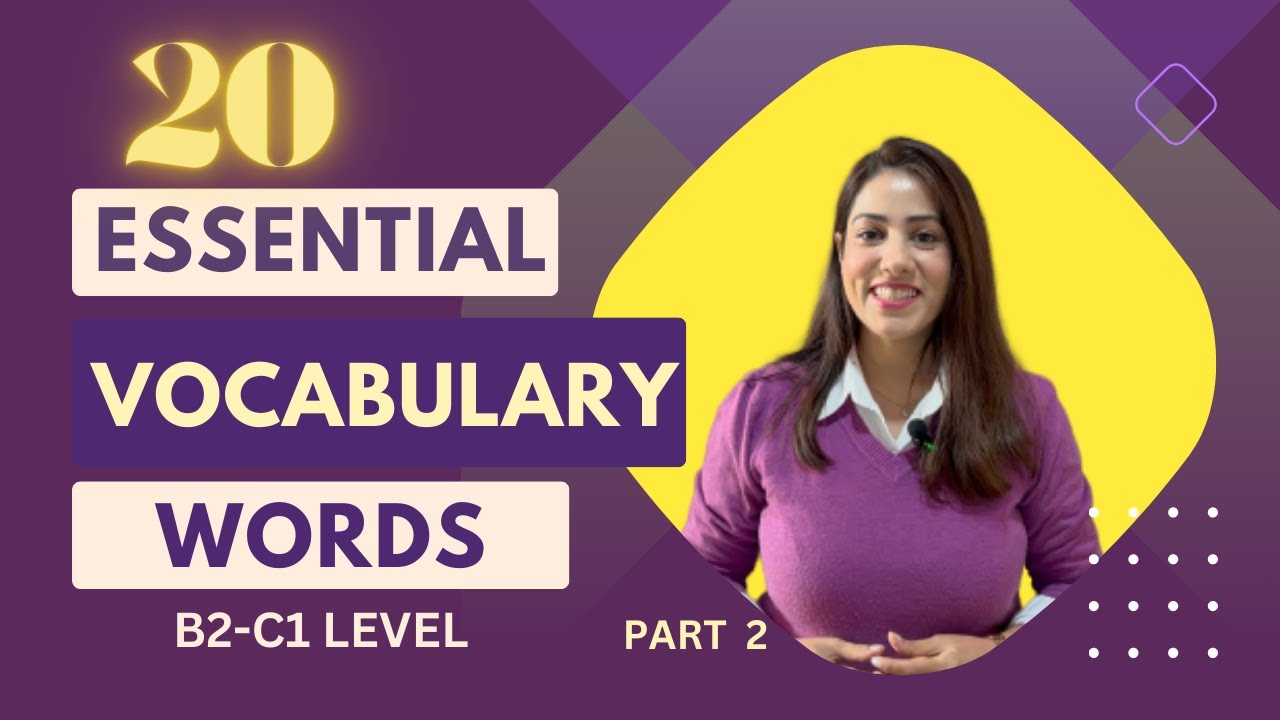 English vocabulary words-part 2