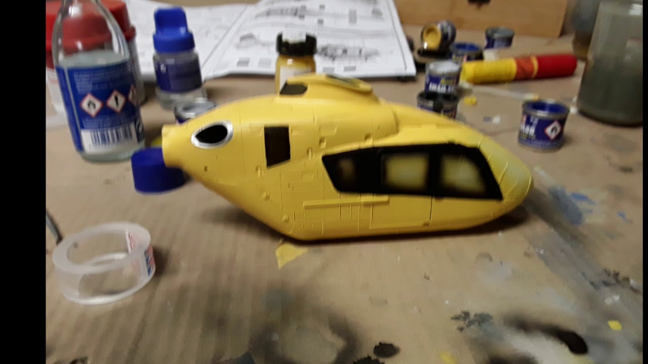Revell ec 135 1:32 Teil 2