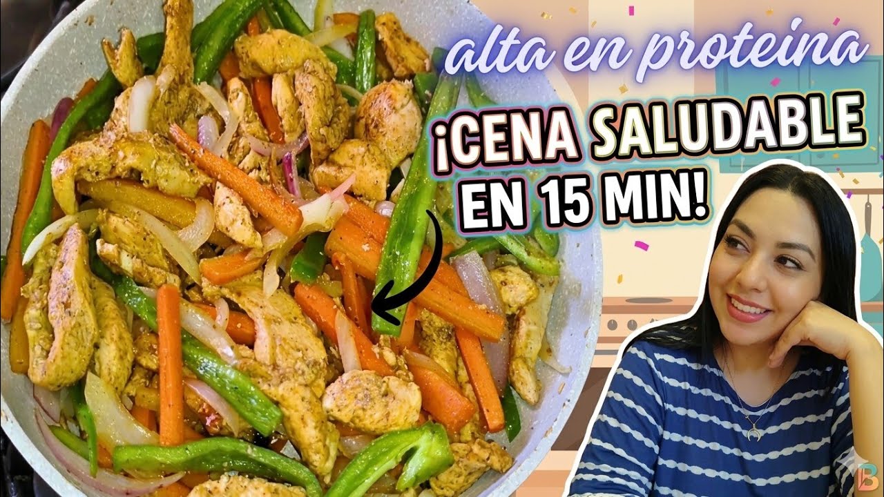 Tu CENA lista ✅ y alta en PROTEÍNA en 15 minutos 