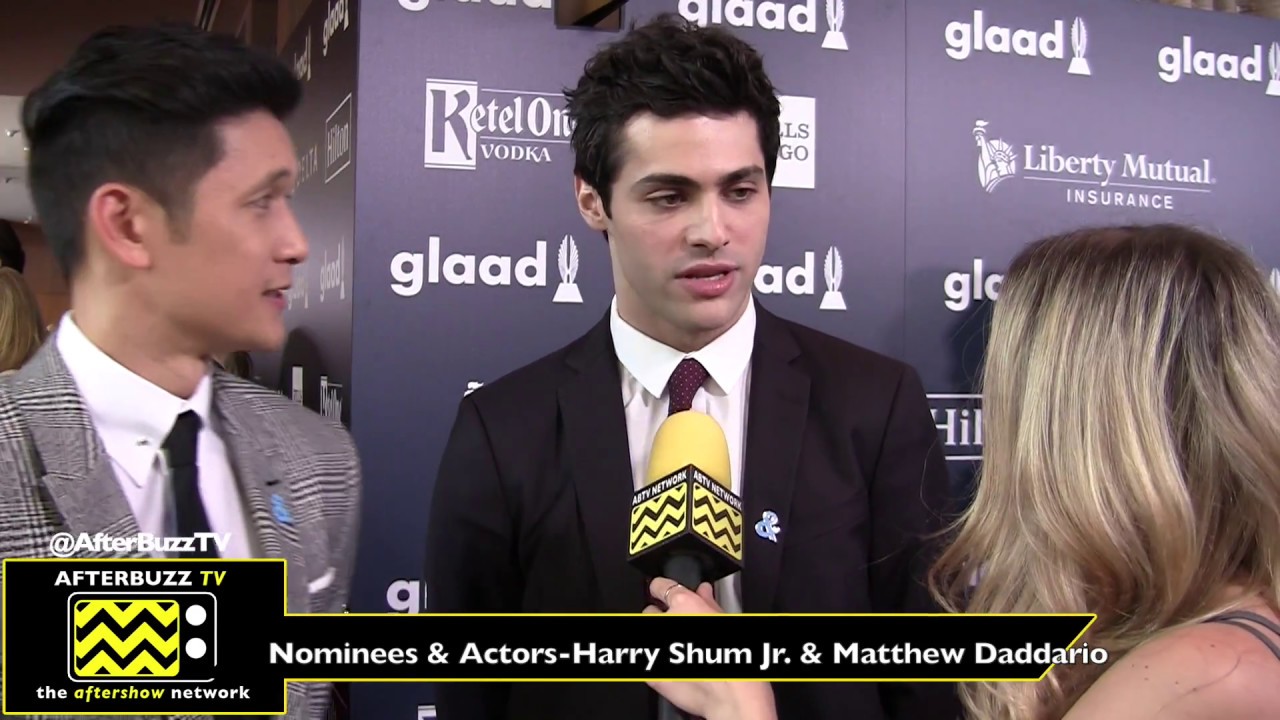 Harry Shum Jr. & Matthew Daddario Interview | Glaad Awards 2017