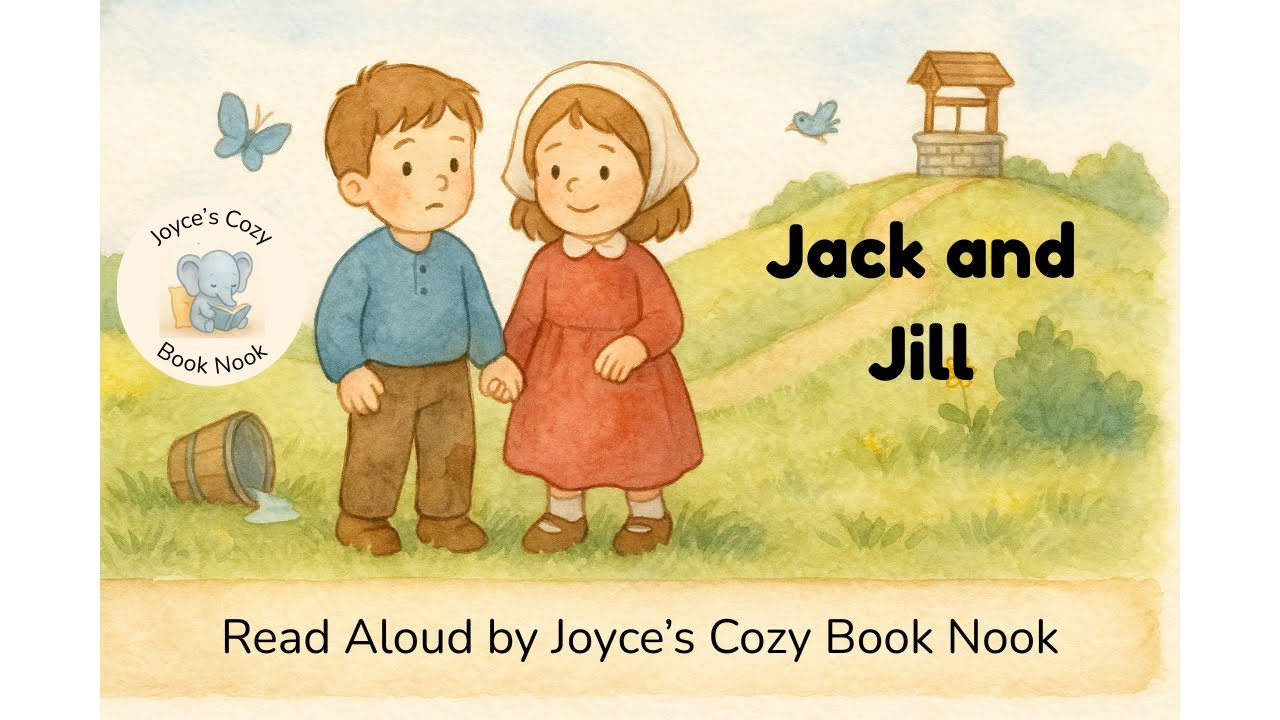 Jack and Jill | Classic Nursery Rhyme Read Aloud | Joyce’s Cozy Book Nook
