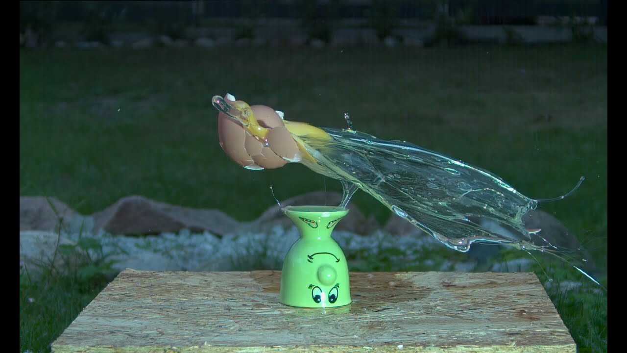 Egg Explosion in Slow-Motion | Filmed on Chronos 1.4 High Speed Camera