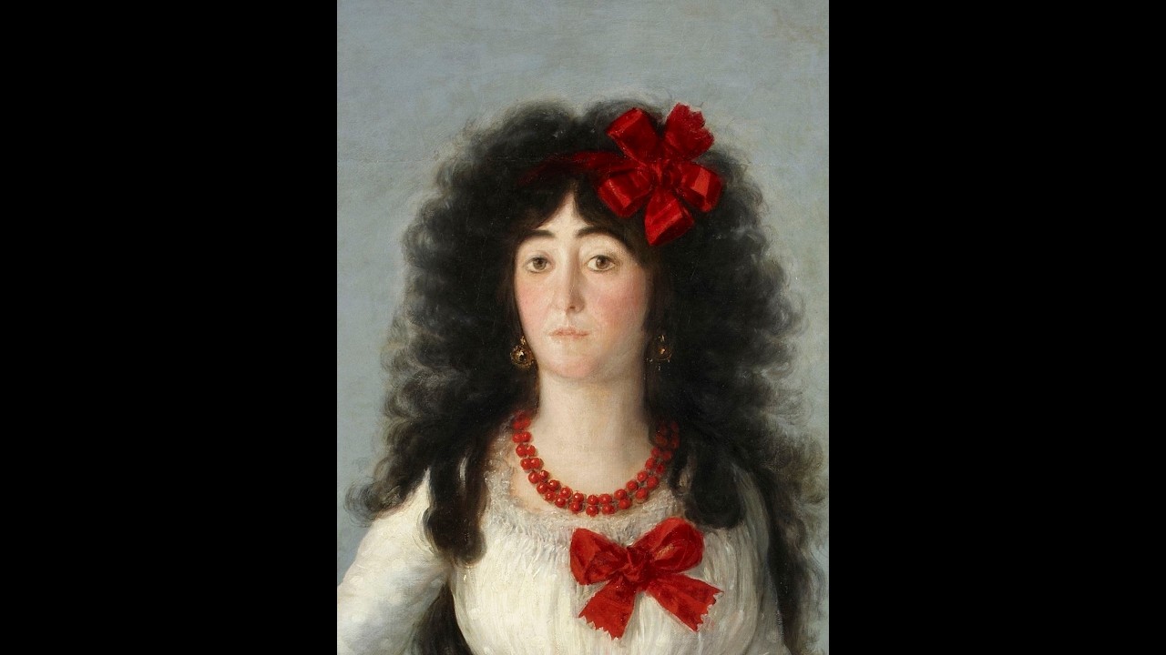 Ugorj a képbe - Goya: Alba hercegnő portréja