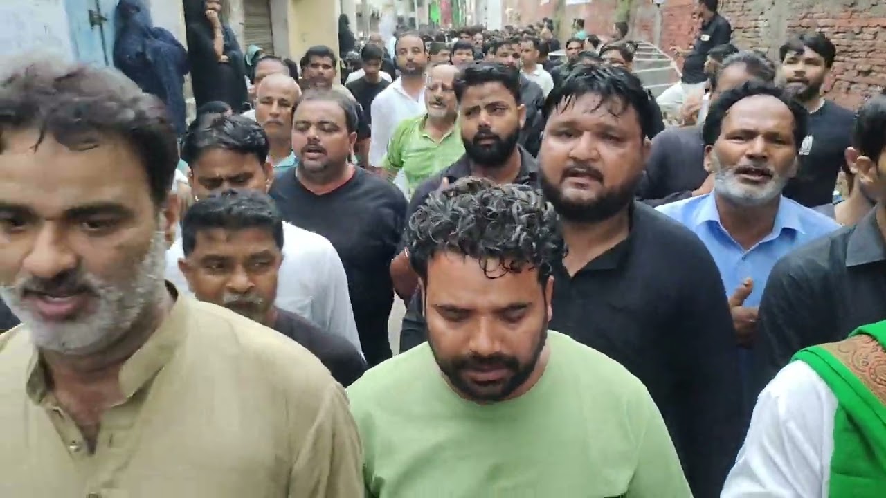 Anjuman Haidery #10mohrram #subha_ashoor#senthal #1445h #2023#matamdari #noha #karbala