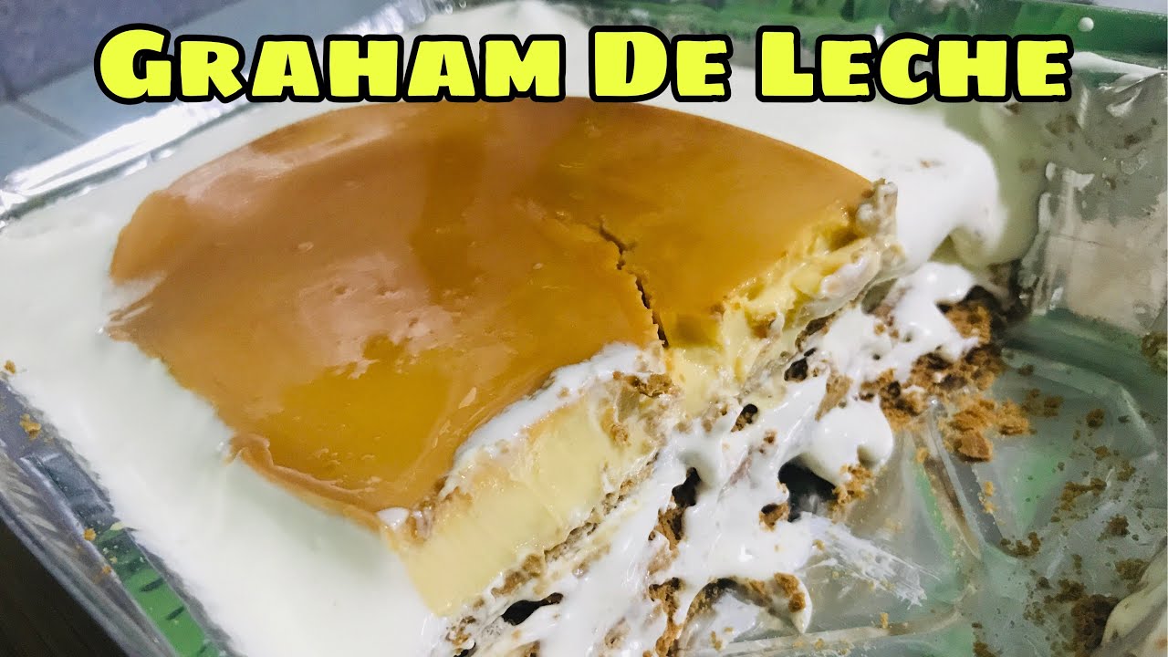 NO BAKE GRAHAM CAKE | GRAHAM DE LECHE | NEGOSYO SA MALIIT NA PUHUNAN RECIPE | Negosyo recipe