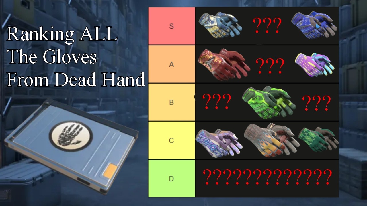 Ranking The Gloves From the Dead Hand Collection