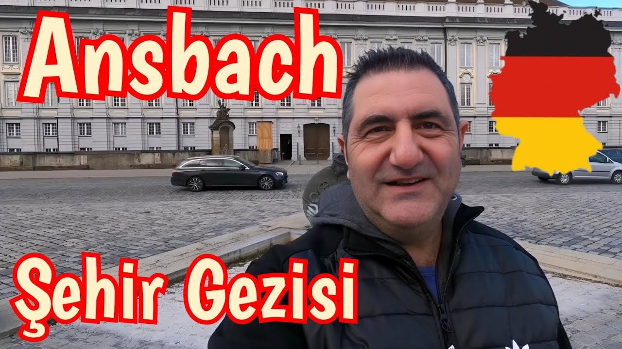Ansbach Şehirini gezdim, beklerim 😉Almanyada Kasaba ve K&ouml;y hayatı