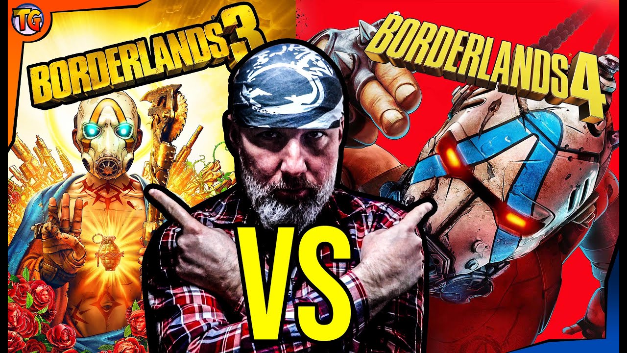 Borderlands 3 VS 4, Porównanie Grafiki, komentarz #tatkogra #borderlands3 #borderlands4gameplay
