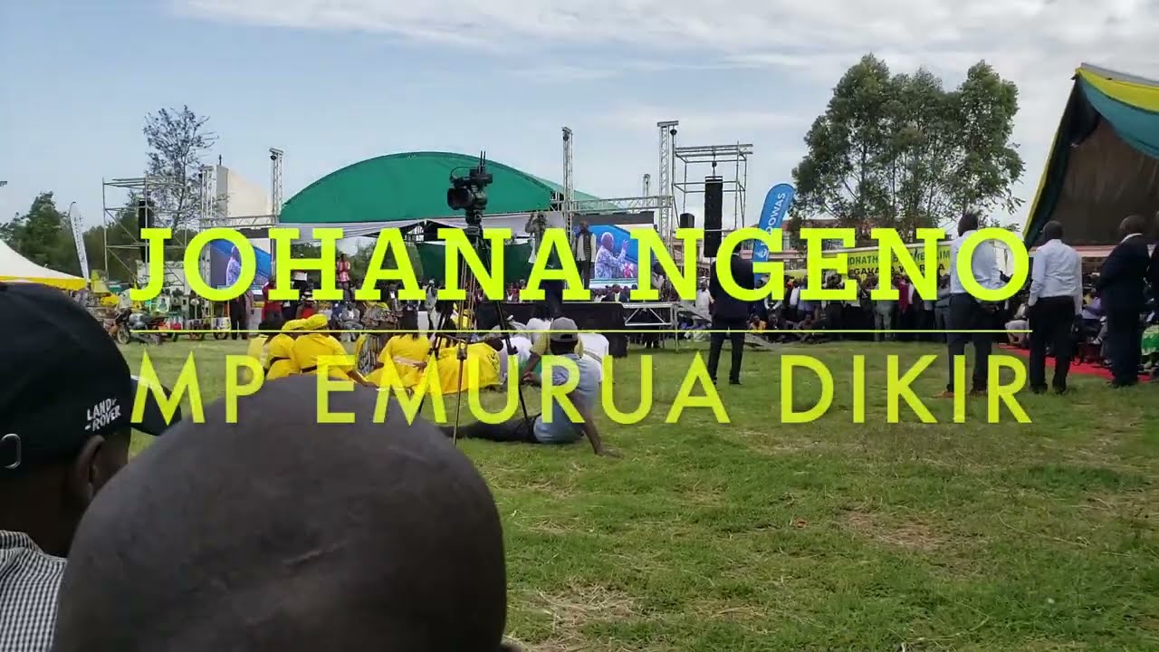 JOHANA NGENO; MP EMURUA DIKIR. [ELDORET THANKSGIVING] #KENYAKWANZA