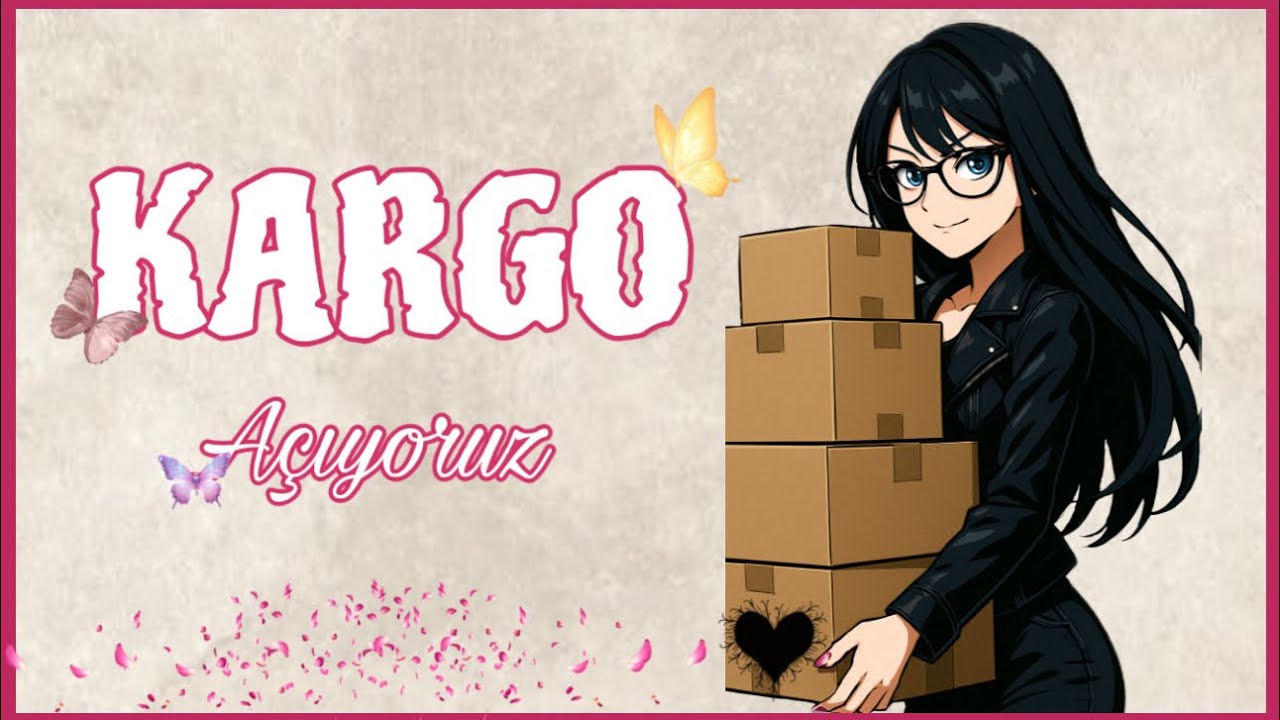 Kargo açıyoruz💕 