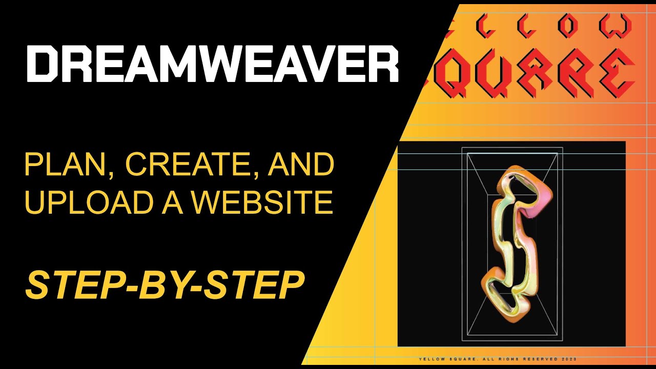 DREAMWEAVER: How to Create a Website and Upload on The Internet: Step-By-Step