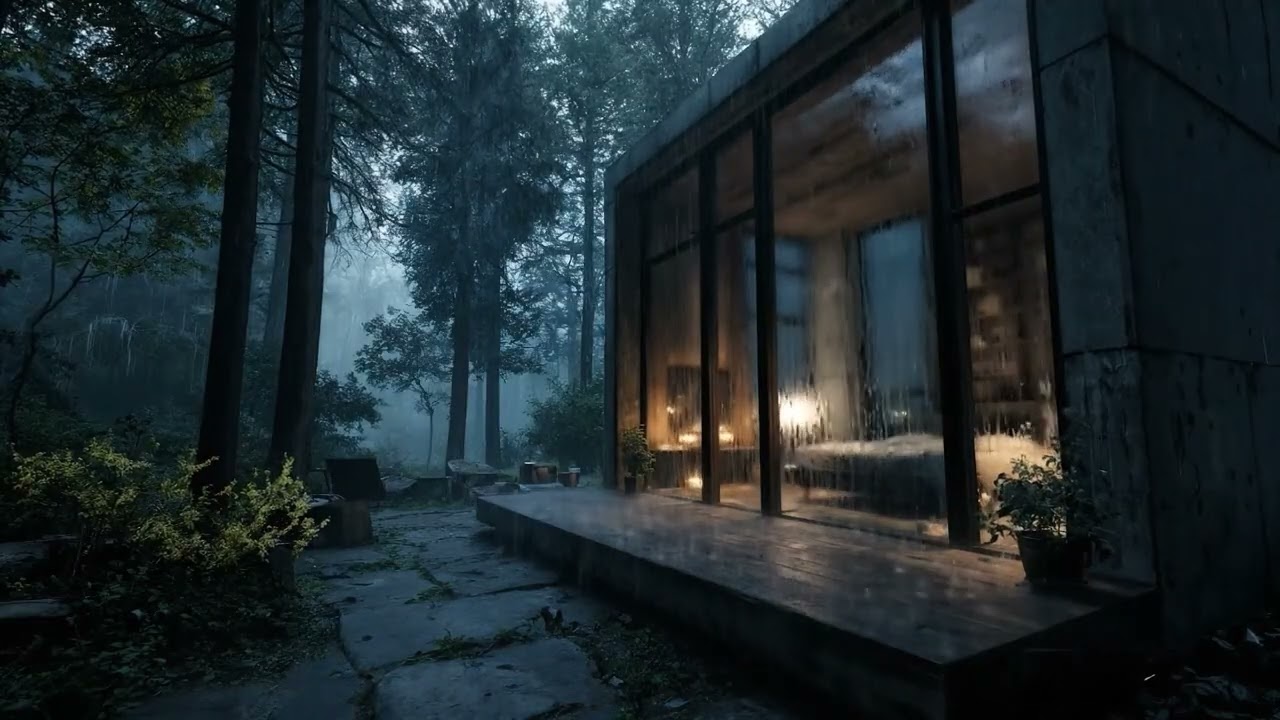 Peaceful Rain Sounds 🌧️ | A Serene Escape to Calm Your Thoughts and Soothe the Soul