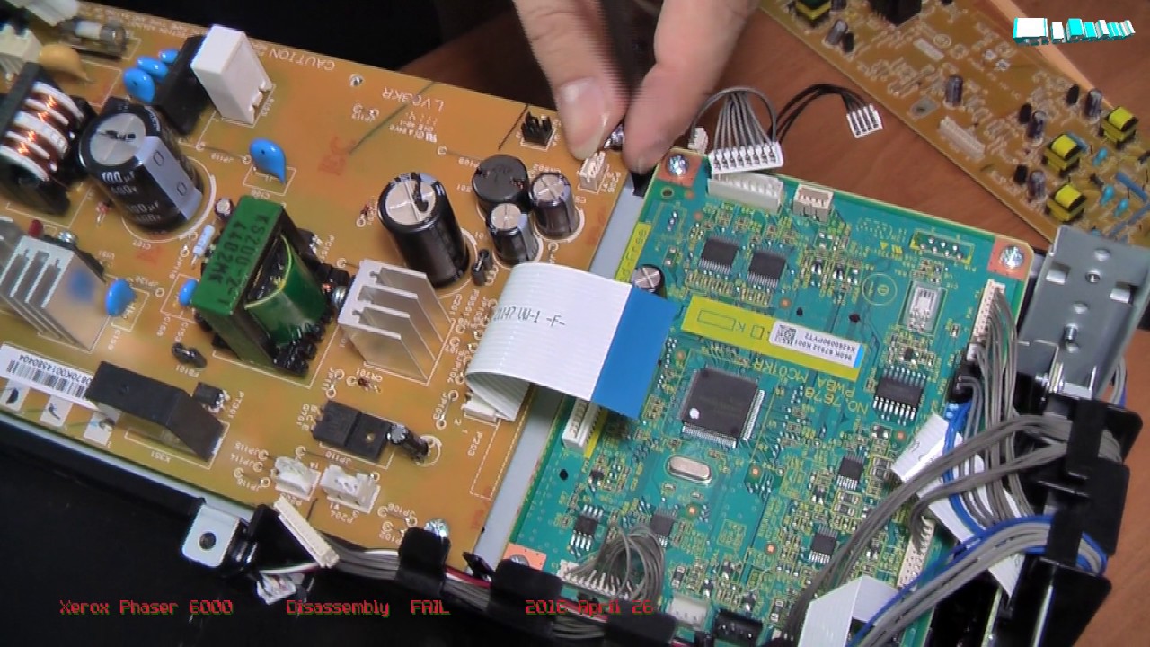 Xerox Phaser 6000 Disassembly Fail
