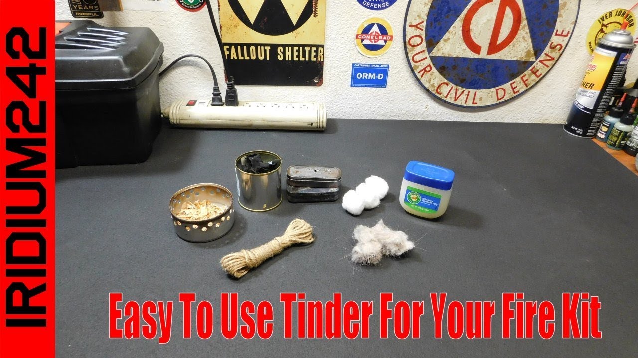 Some Examples Of Easy To Use Tinder For Your Fire Kit