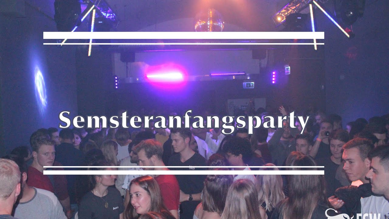 SemesterAnfangsParty der Fachschaft Wirtschaft TH Köln