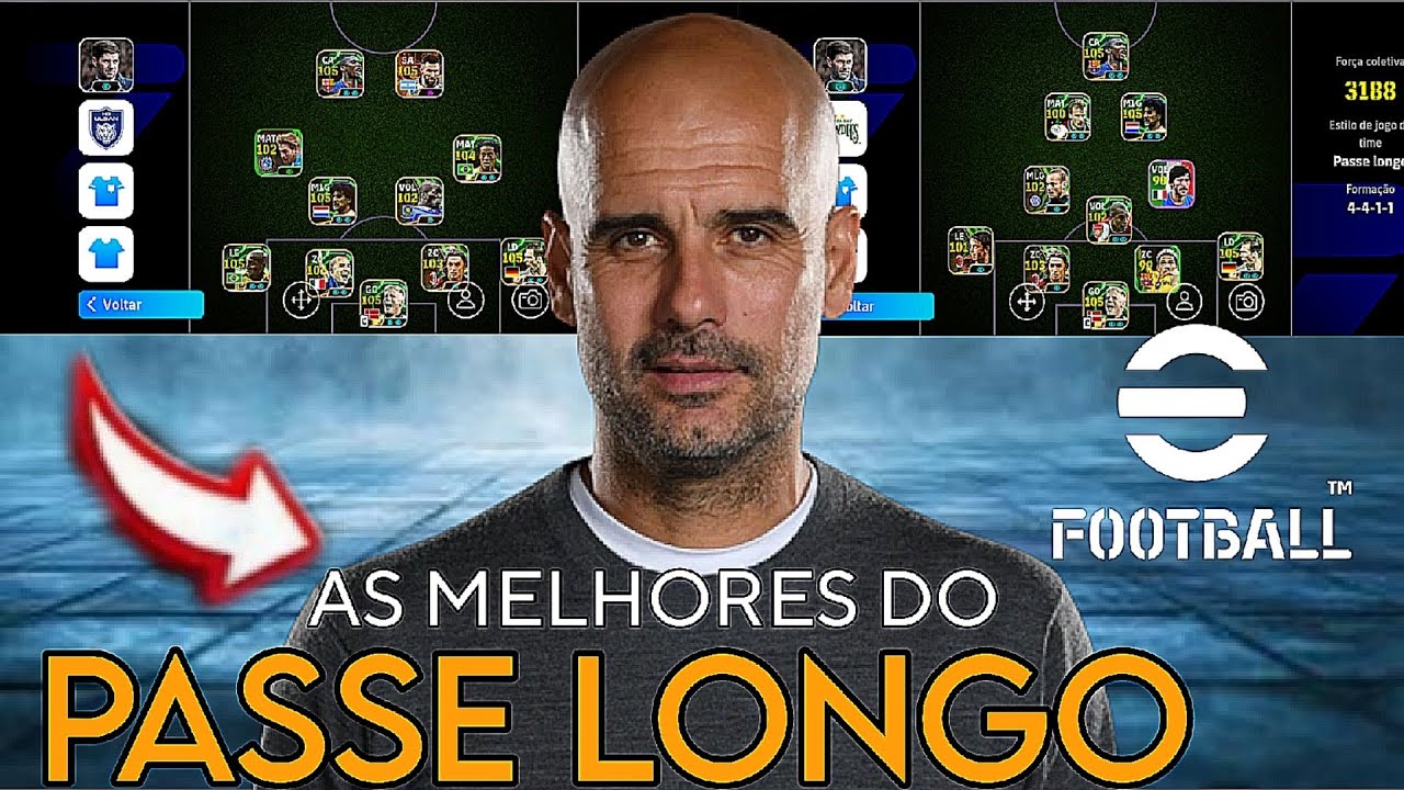 EFOOTBALL2025-TOP 7 MELHORES FORMACOES PRO ESTILO PASSE LONGO NO EFOOTBALL2025MOBILE-BEST FORMATIONS