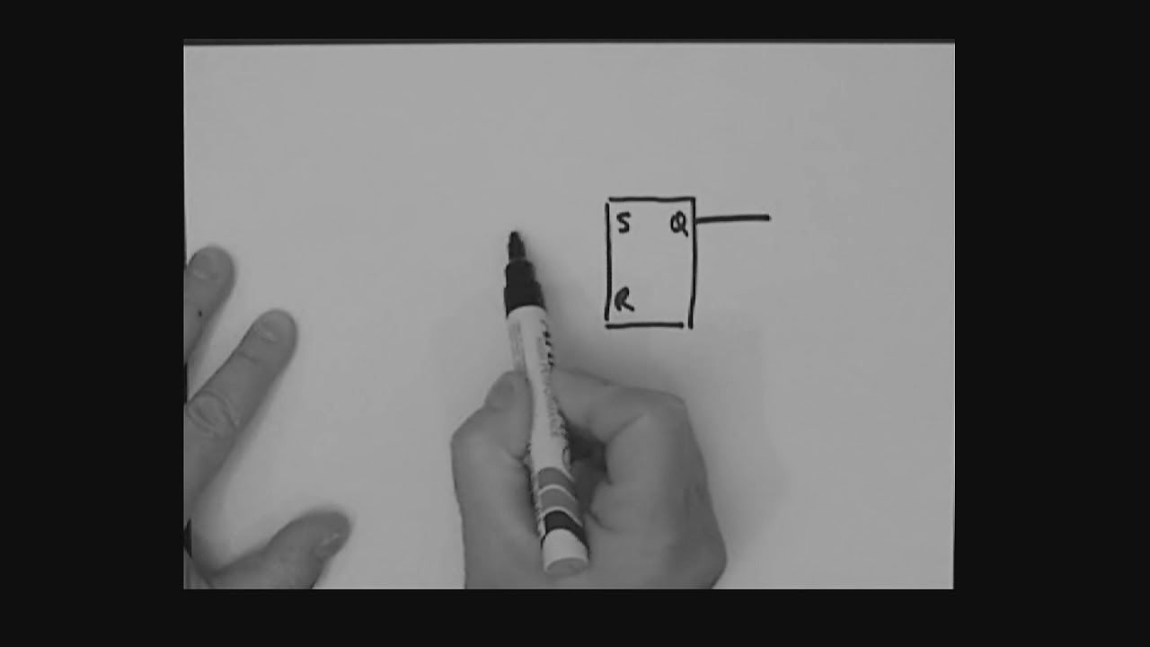 SR Latch Implemented with NAND Gates