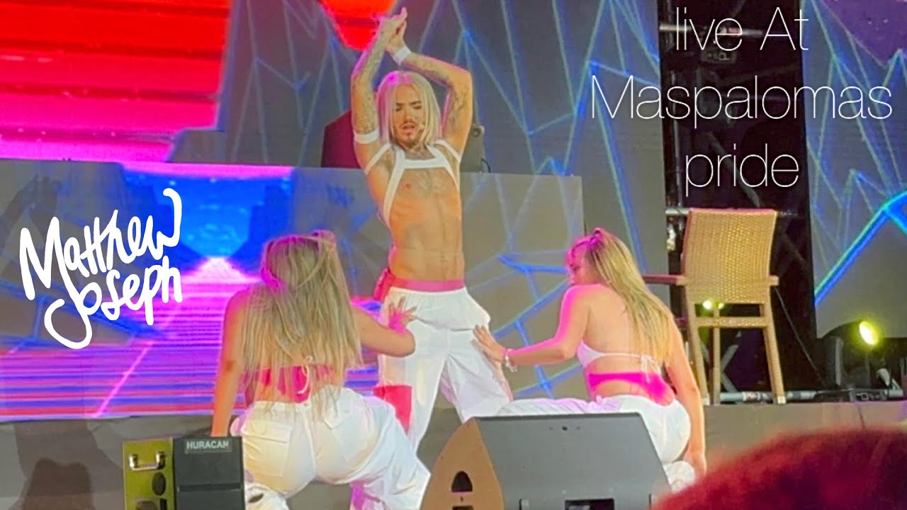 Matthew Joseph live at maspalomas pride
