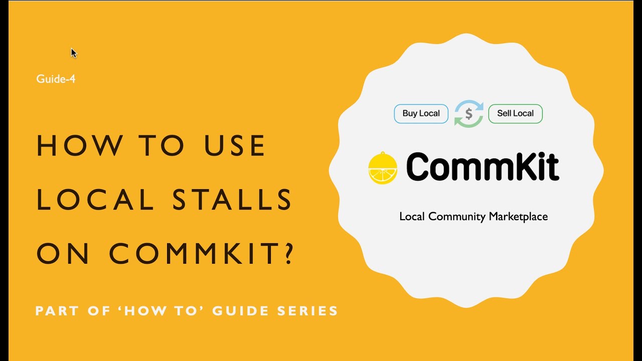 How to use local stalls in CommKit?