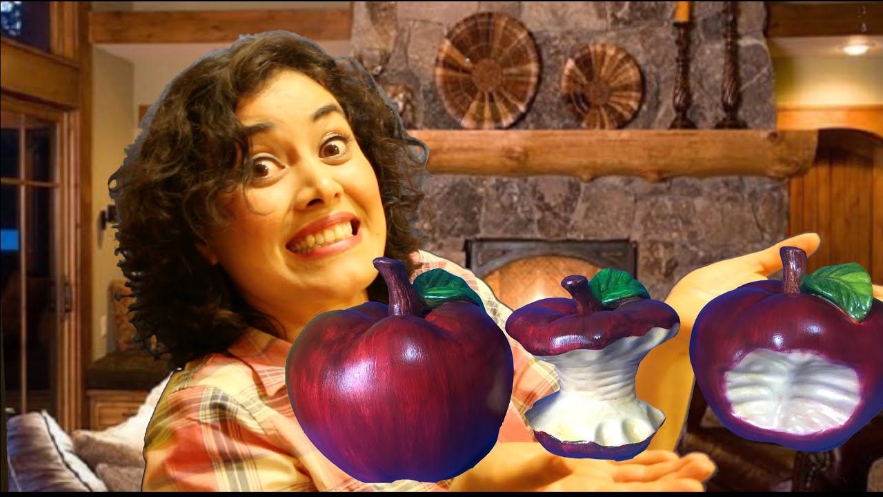 Pinta centro de mesa de Manzanas de CERAMICA EN 20 min