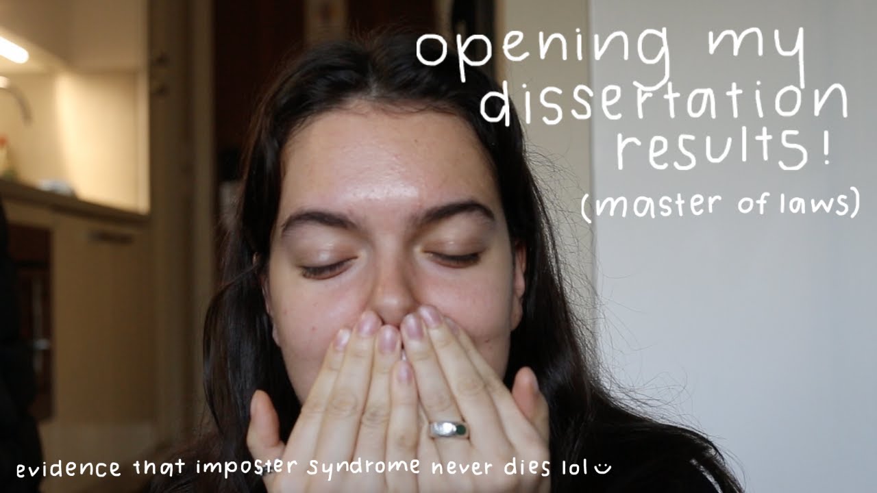 opening my dissertation results *vulnerable* │ the adventures of vic