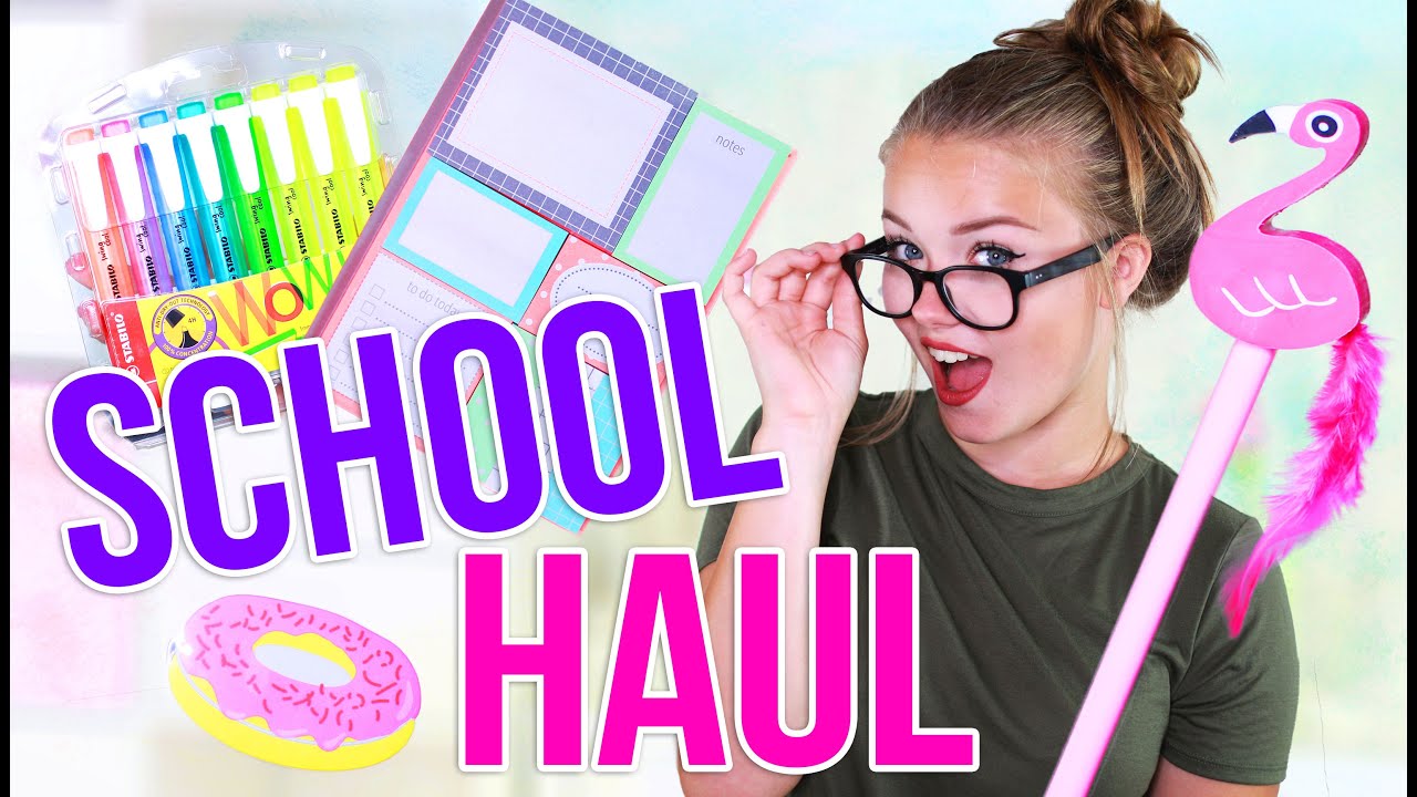 BACK TO SCHOOL SUPPLIES HAUL! | Julia Beautx