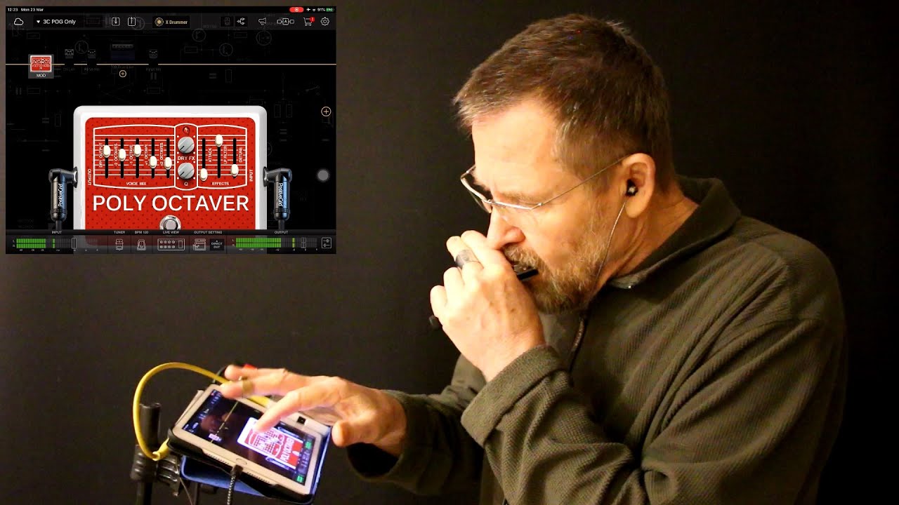 Brendan Power - HARMONICA & iPad #2 - Best Ways of Getting your Harp into the iPad - FULL VIDEO!