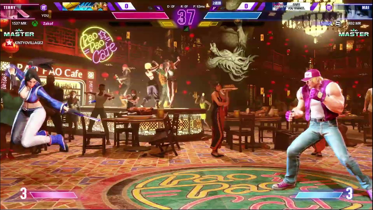 [SF6泰瑞]Act.11 排位 2/24 Xbox 無搖桿 八位堂 天刃星 紫鳶軸