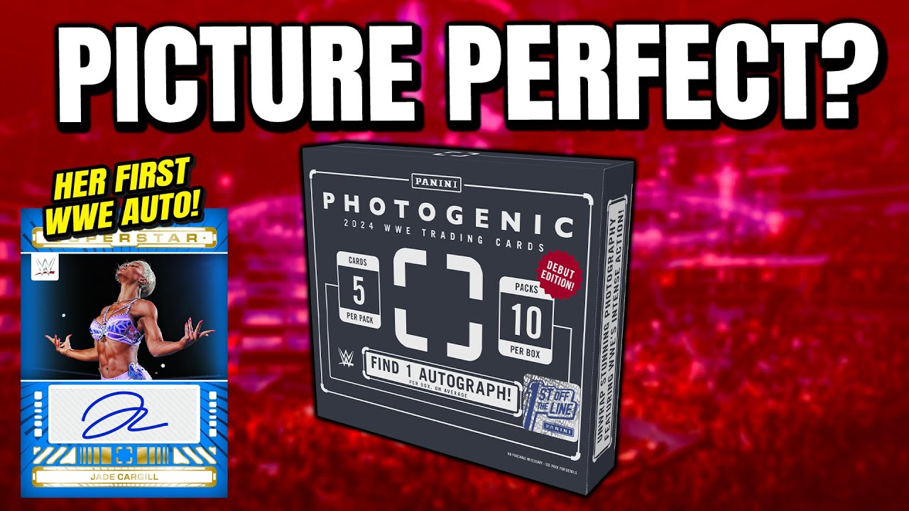 PICTURE PERFECT? ALMOST.. | 2024 Panini Photogenic WWE FOTL Box Review
