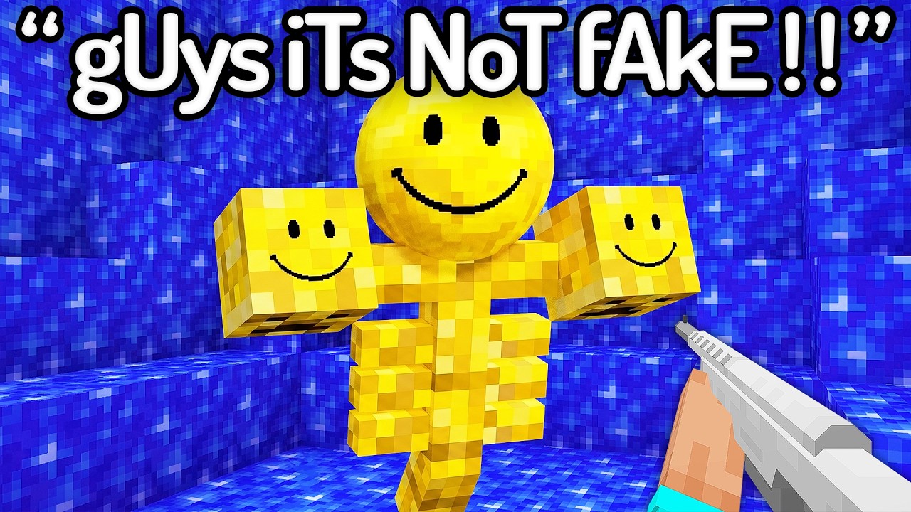Ho trovato le speedrun fake di Minecraft pi&ugrave; STUPIDE di sempre
