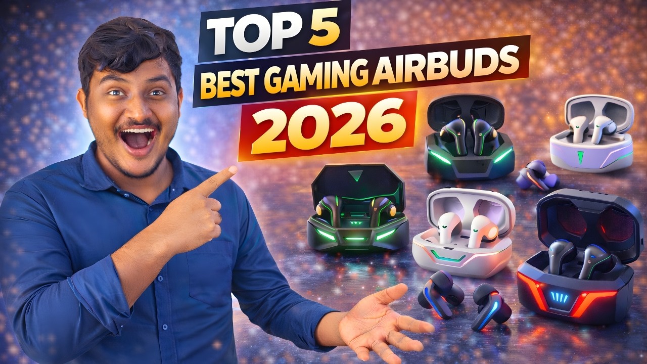 Top 5 Best Gaming Earbuds 2026 | Low-Latency & ANC True Wireless Earbuds