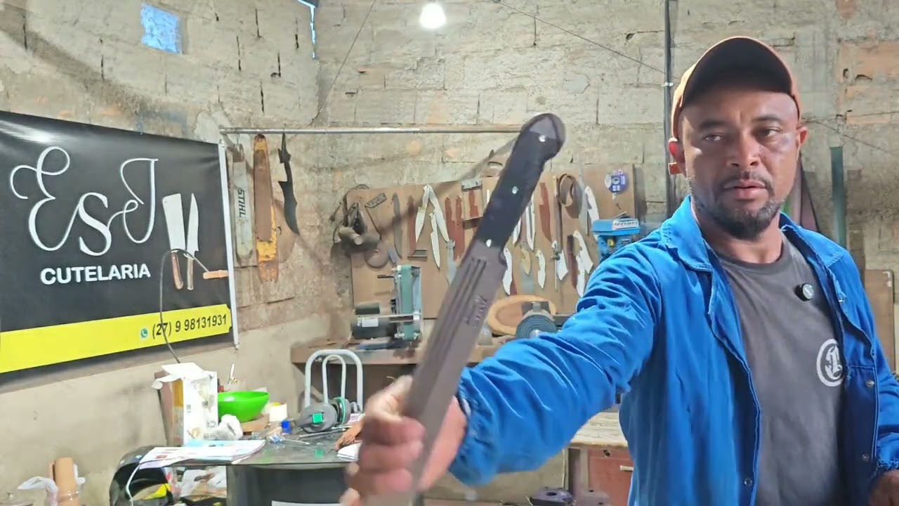 Como fazer um cabo para um facão 