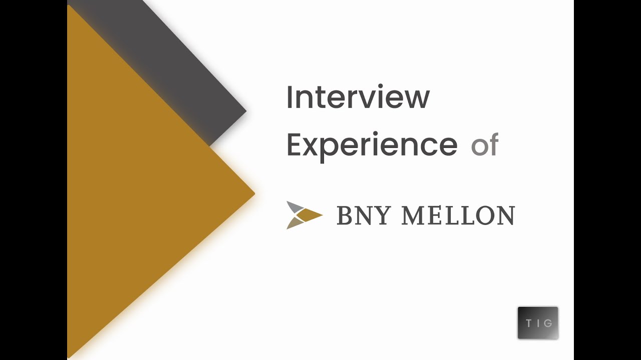 Bny Mellon Interview Experience