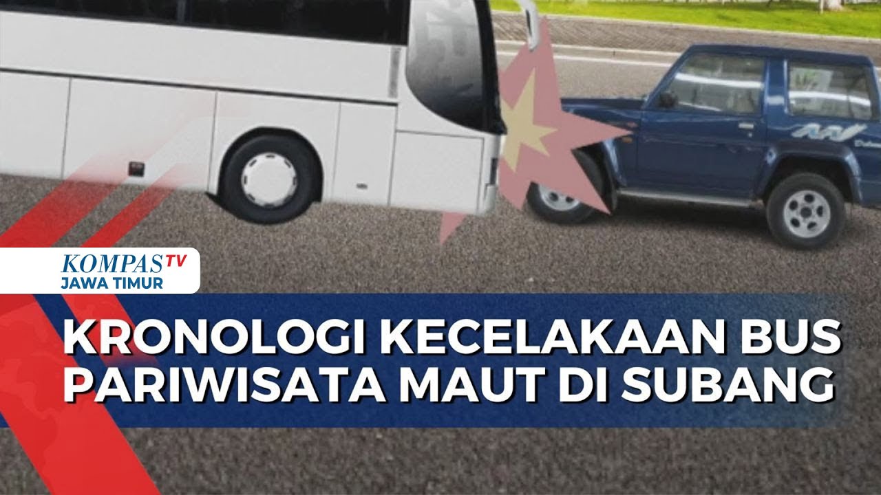 Kronologi Kecelakaan Bus di Subang 11 Orang Meninggal di Subang
