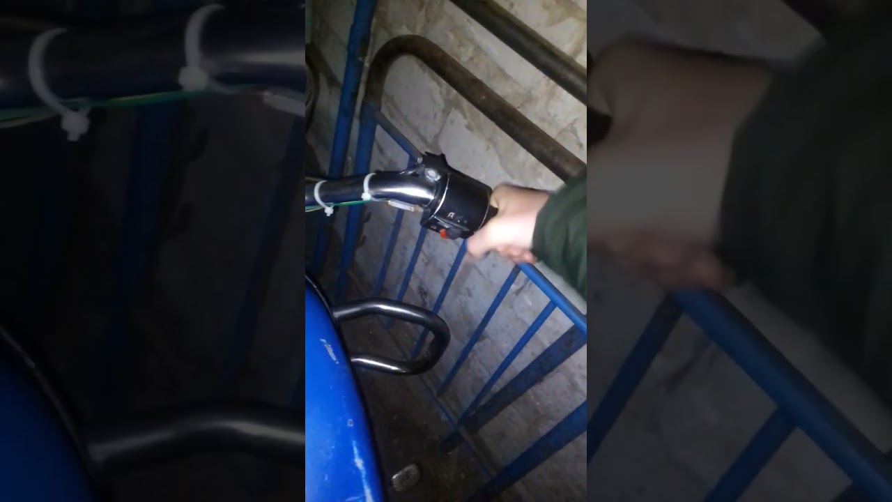 как должен реагировать на газ мопед альфа.#альфа.