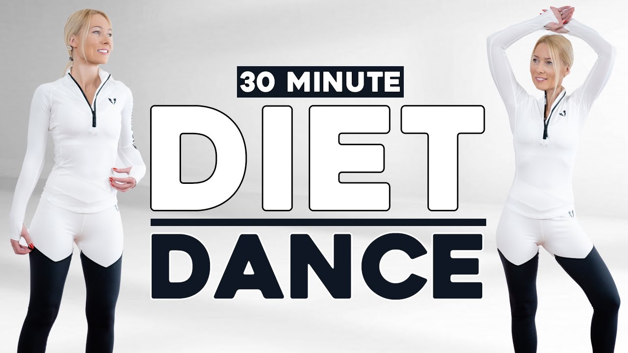 30 MIN DIET DANCE WORKOUT CARDIO AEROBICS Knee Friendly No Jumping Liss Cardio Fat Burning