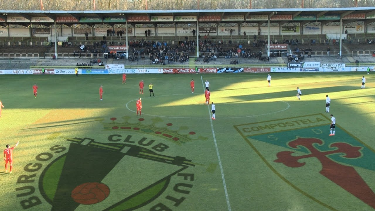 Burgos Cf - S.D Compostela 11-01-2015