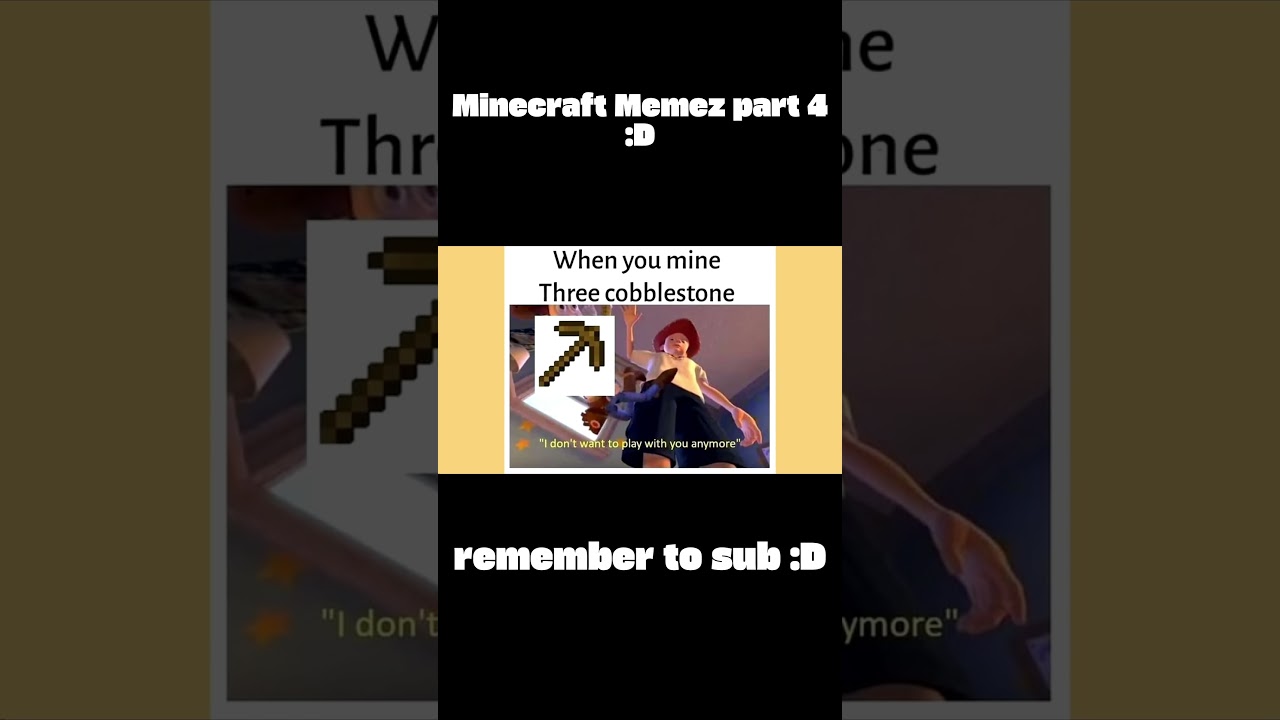 Minecraft Memes Part 4 