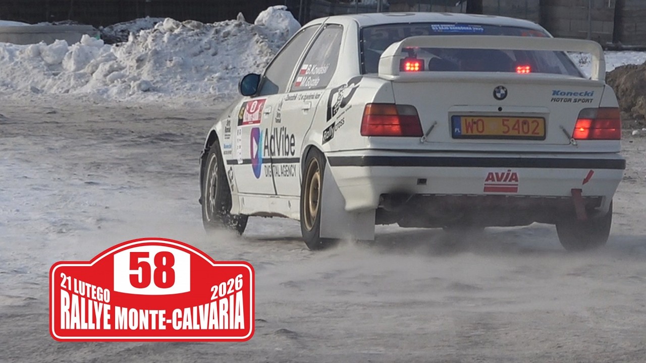 58  Rallye Monte Calvaria 2026 | Kowalski / Gugała | BMW E36 318is |MotoRecords