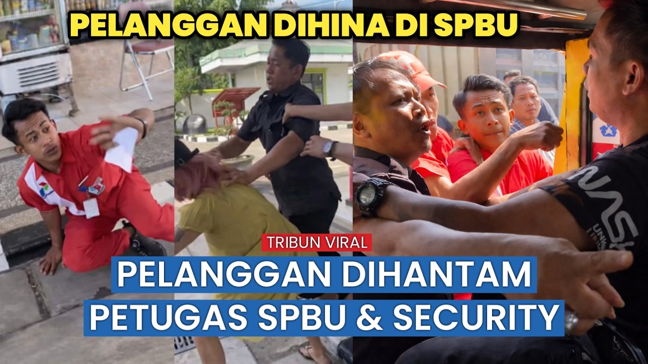 VIRAL! Ribut di SPBU Stabor, Body Shaming Picu Amarah—Gelang Emas Ikut Hilang!
