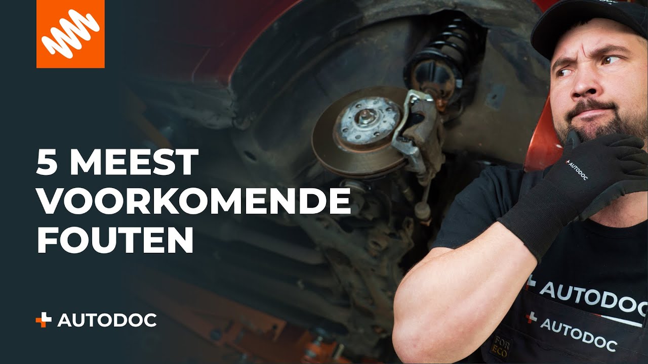 5 meest voorkomende fouten bij het vervangen van schokdempers | AUTODOC tips